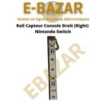 Rail console droite pour nintendo switch - ebazar - capteur de remplacement - noir Rail console droite pour nintendo switch - ebazar - capteur de remplacement - noir