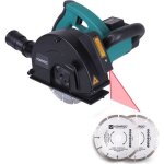 Rainureuse 1700w  laser - 150mm - 4 disques diamants et sac de rangement inclus