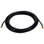Rallonge pour antenne intrieure wifi - logilink - 5 m - noir - prise rp - sma - intrieur