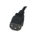 Rallonge de cordon dalimentation c13 vers c14 1m - cble dextension dalimentation standard c13 vers c14 ...