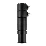 Rallonge de potence de vlo - vvikizy - aluminium - rglable - noir - pour vtt et route