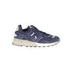 Ralph lauren basket sneakers sport running homme bleu textile sf15311