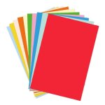 Ramette de papier - mp - a4 - 100 feuilles - 80g - couleurs assorties
