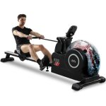 Ise rameur dappartement hydraulique pliable bluetooth avec �cran lcd 6 fonctions sy - 2027