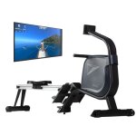 Rameur connect skandika njord - 16 niveaux de rsistance - pliable - bluetooth kinomap - max. 180 kg ...