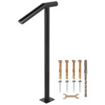 Rampe descalier - vevor - main courante rampe descalier extrieur porche 45x96 cm