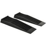 Homcom - rampe de levage - plastique - 20x70x8cm - noir