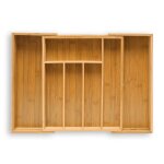 Range - couverts - relaxdays - 10014262 - extensible 29 - 48 cm - 5 à 7 compartiments - bambou Range - couverts - relaxdays - 10014262 - extensible 29 - 48 cm - 5 à 7 compartiments - bambou