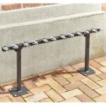 Range trotinettes sur pieds - mottez - b061c6 - tube acier carré 30 - noir - 6 trottinettes Range trotinettes sur pieds - mottez - b061c6 - tube acier carré 30 - noir - 6 trottinettes