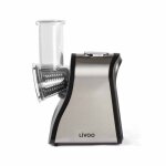Rpe lectrique multifonction - livoo - 200 w - 1 bouton de fonctionnement - noir / inox