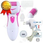 Rpe lectrique de peau dure anti - callosits outil pdicure rechargeable lime professionnel spa soin ...