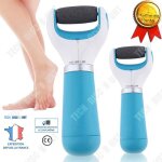 Rpe lectrique pour pieds - lunavo - acier inoxydable - rechargeable - anti - corne