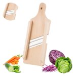 Rpe mandoline a choux en bois avec 2 lames en acier rpe de cuisine pour couper les lgumes 36 cm