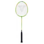 Raquette de badminton - talbot torro - fighter - vert / orange - acier - mixte