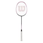 Raquette de badminton wilson fierce 270 - blanc / noir / violet - taille 4 - adulte / homme