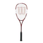 Raquette de squash - wilson - tour 150 - tamis 470cm - poids 150g - plan de cordage 14x18