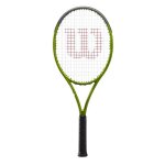 Raquette de tennis - wilson - blade feel 103 - noir / vert - taille 3 - adulte
