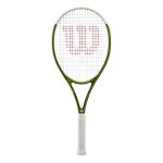 Raquette de tennis wilson blade feel team 103 - blanc / vert - taille 3