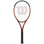 Raquette de tennis - wilson - burn 100 v5. 0 (wr108810u) - rouge - fibre de carbone - motif 16x19