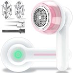 Rasoir anti bouloche electrique anti - bouloches pour v�tements anti - peluches �lectrique avec 2 t�tes ...