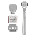 Rasoir de callosit�s - mothinessto - mj - jpg022 - acier inoxydable - poign�e ergonomique - haute efficacit� ...