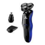 Rasoir �lectrique 4d homyl - rasoir pour hommes rechargeable sans fil - t�te lavable - 50 min dautonomie ...