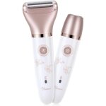 Rasoir lectrique femme 2 en 1 pilateur lectrique avec usb sec & humide tondeuse pour jambe aisselles ...