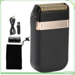 Rasoir �lectrique � grille - v geby - t�te flottante - lame amovible - multifonctionnel - noir