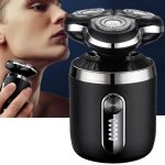 Rasoir electrique homme 3 tête rotatives 4d portable sans fil usb 100% etanche tondeuse À barbe pour ... Rasoir electrique homme 3 tête rotatives 4d portable sans fil usb 100% etanche tondeuse À barbe pour ...