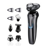 Rasoir Électrique hommes3d rasoir homme avec tondeuse à barbe 6 - en - 1ipx6 100% étanche wet&dry lcd ... Rasoir Électrique hommes3d rasoir homme avec tondeuse à barbe 6 - en - 1ipx6 100% étanche wet&dry lcd ...