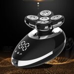 Rasoir �lectrique hommes intelligente tondeuse barbe chauve 5 t�te rotatives �tanche portable voyage ...