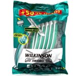 Rasoirs jetables - wilkinson sword - extra 2 sensitive - 2 lames - lot de 15