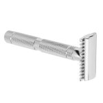 Rasoir manuel classique vintage - salutuya - ergonomique - mtal aluminium et zinc - pour hommes