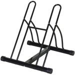 Homcom - porte v�lo - acier - 54x60x57cm - noir