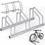 Monzana rtelier 3 vlos mtal support de rangement pneu 65 mm max range - vlos support rangement vlo ...