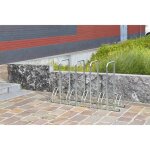 Mottez - r�telier 5 v�los avec 4 arceaux pour antivol - b131ar