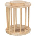 Ratelier en bois � foin herbes et paille pour rongeurs 15x19 cm - trixie