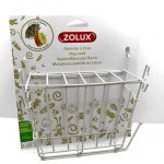 Râtelier à foin en métal beige 20x 6 x 18 cm pour rongeur. - zolux Râtelier à foin en métal beige 20x 6 x 18 cm pour rongeur. - zolux