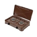 Table de cuisson - ravanson - k - 02br - 2 br�leurs � gaz - couleur marron