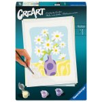 Ravensburger ? creart 18x24 cm ? adulte ? peinture par num�ros ? camomilles ? activit� d�tente et cr�ative ...