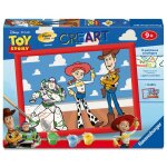 Ravensburger ? creart kids 18x24cm ? num�ro dart ? toy story ? kit de peinture par num�ros ? d�s 9 ans ...
