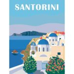 Ravensburger?creart toiles 30x40 cm?santorin?peinture par numros?adulte - activit dtente et crative?ds ...