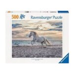 Puzzle - ravensburger - horse sur la plage - 500 / 1000 pi�ces - � partir de 10 ans - peut �tre encadr� ...
