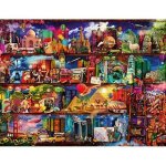 Ravensburger le monde des livres - puzzle 2000 pi�ces 98 x 75 cm (format paysage)