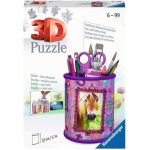 Ravensburger puzzle 3d pot à crayon chevaux 111756 Ravensburger puzzle 3d pot à crayon chevaux 111756
