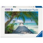 Ravensburger - puzzle adulte 4000 pi�ces - plage de r�ve aux maldives - d�s 14 ans - puzzle qualit� sup�rieure ...