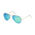 Ray ban aviator rb 3025 112 / 19 vert miroir?