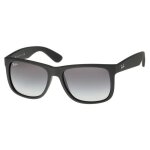 Ray ban lunettes de soleil justin rb4165 noir mixte