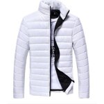 Ray doudoune homme col standup marque hiver couleur unie casual parka veste homme