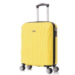 Raykong valise cabine abs 55x40x20cm (44l) petites valises de voyage lgres 20 pouces - (rk03jaune)